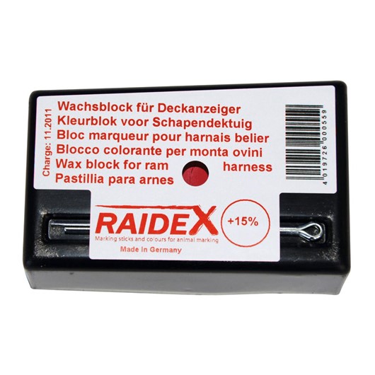 RAIDEX Craie couleur pour harnais bélier, div.couleur